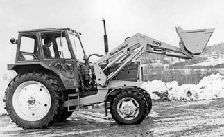 Str&ouml;msholmen T-1500 loader from 1967